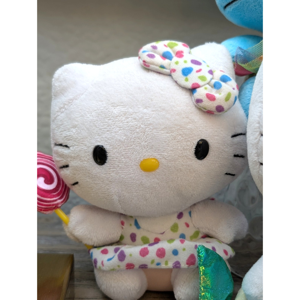 Hello Kitty Plush Lot 10pc Sanrio Bundle 12" Angel 6" Mini Plush Kawaii EUC - Picture 9 of 12